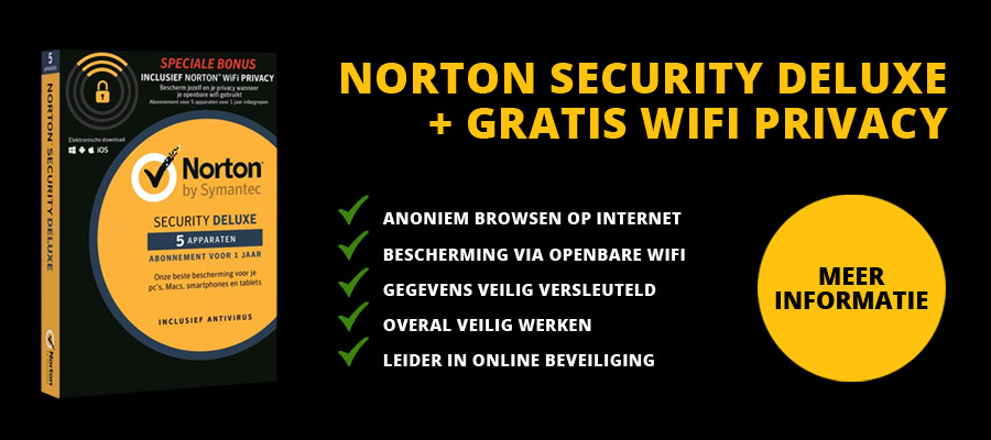 Norton Security Deluxe + WiFi Privacy